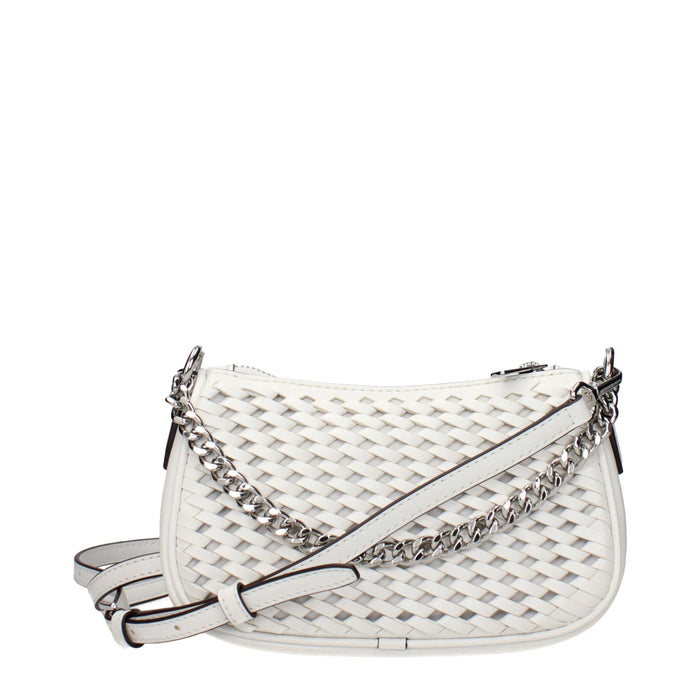 Michael Kors White Leather Handbag