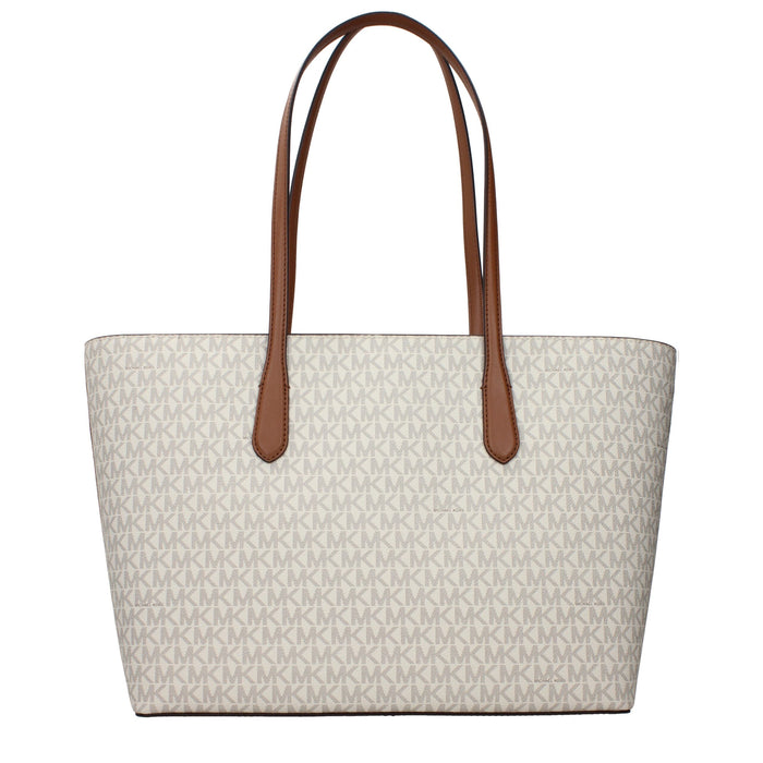 Michael Kors Beige Fabric Shoulder Bag