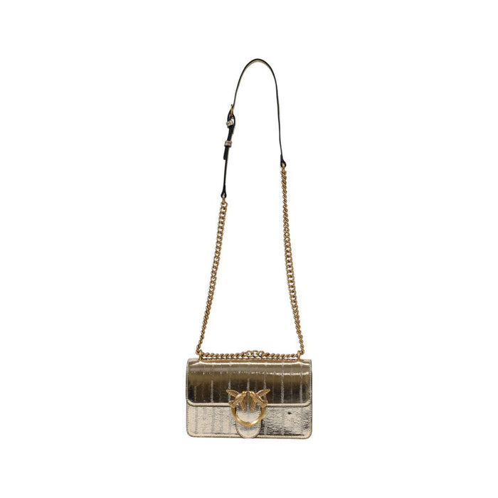 PINKO Bicolor Polyester Handbag