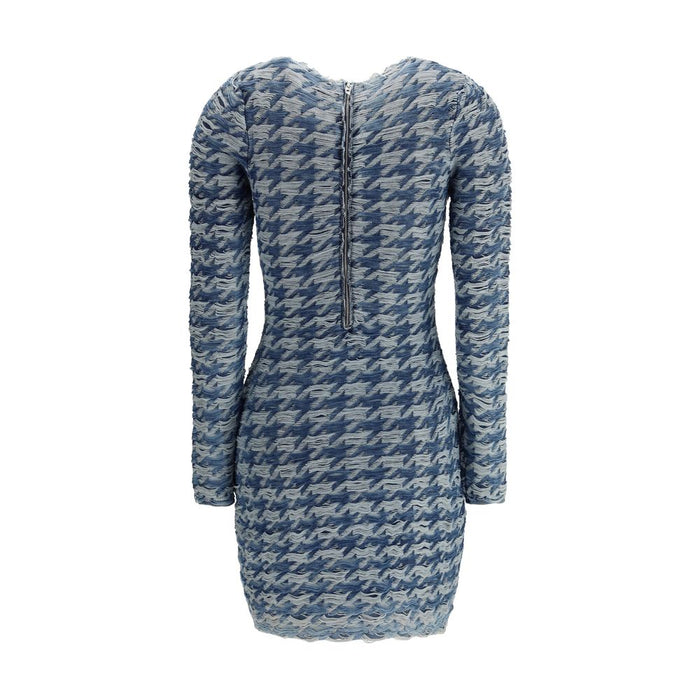 Diesel Blue Cotton Casual Dress