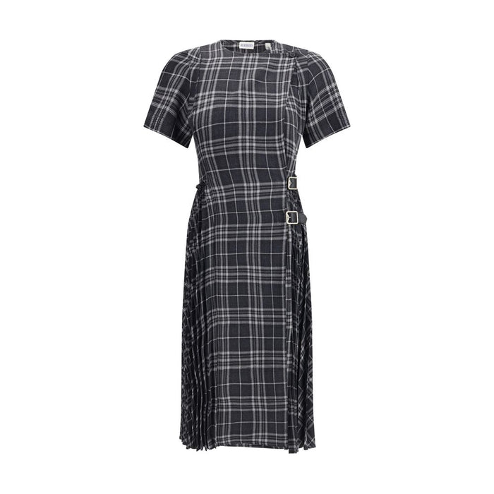 Burberry Gray Polyester Casual Dress