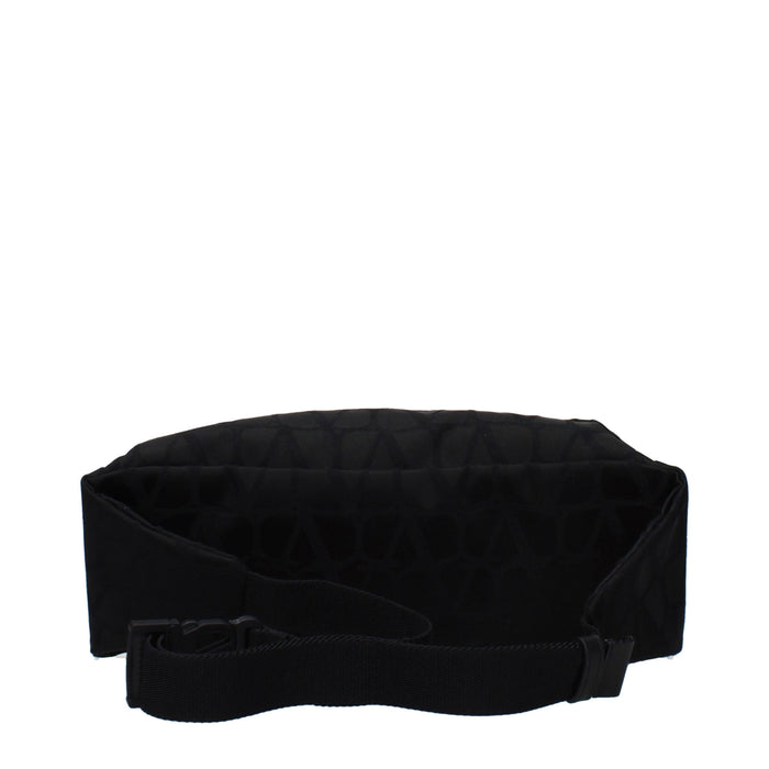 Valentino Garavani Black Fabric Backpack