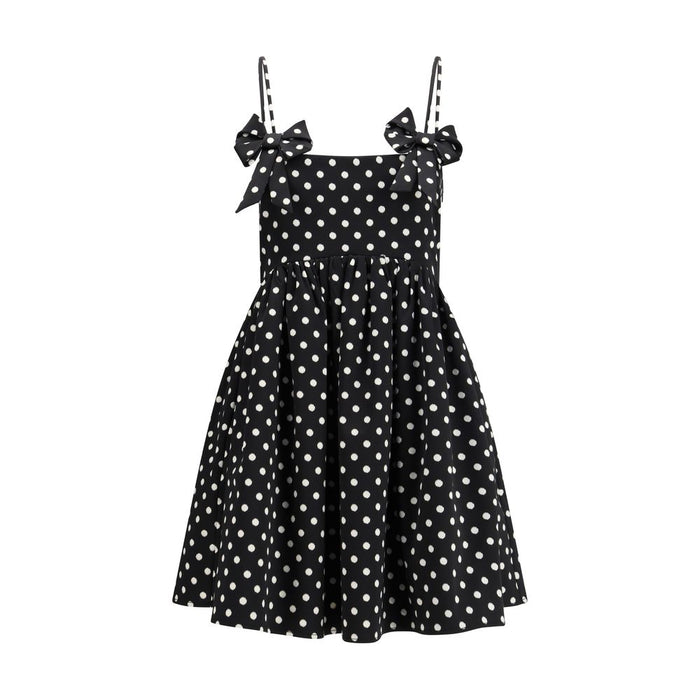 Ganni Multicolor Recycled Polyester Casual Dress