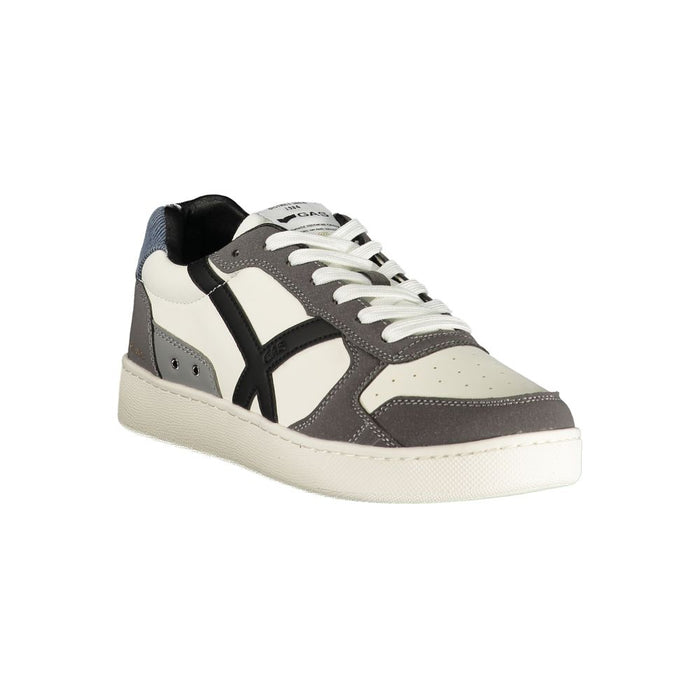 Gas Bianco Polyester Men Sneaker