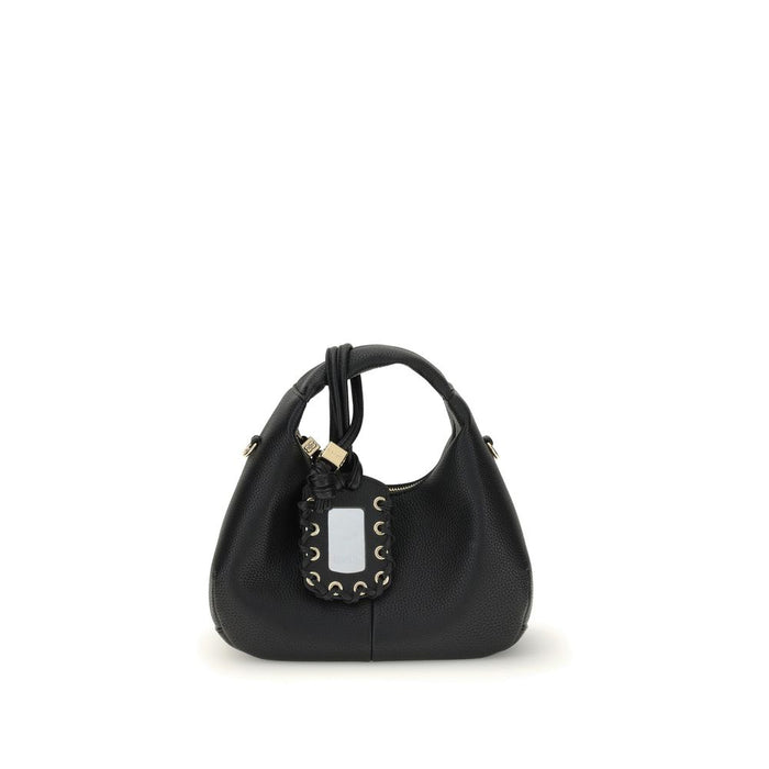 Ganni Black Recycled Polyester Handbag