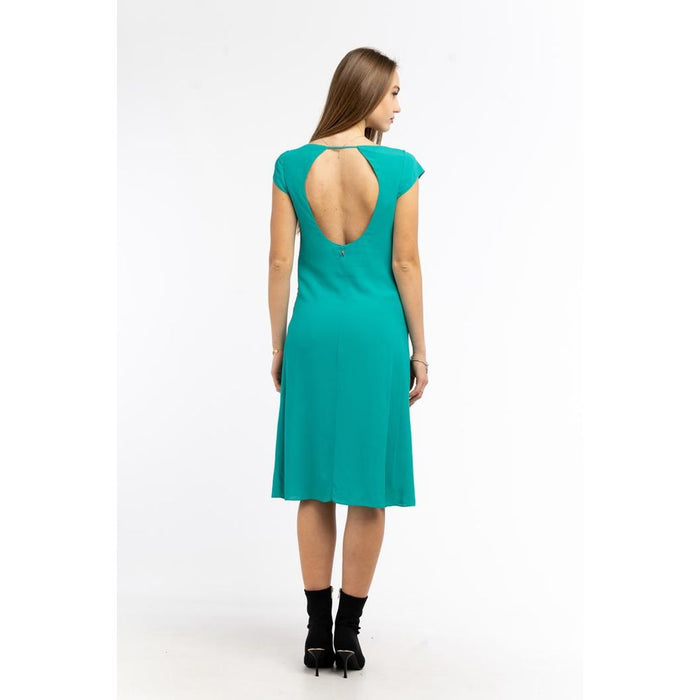 Patrizia Pepe Green Viscose Casual Dress